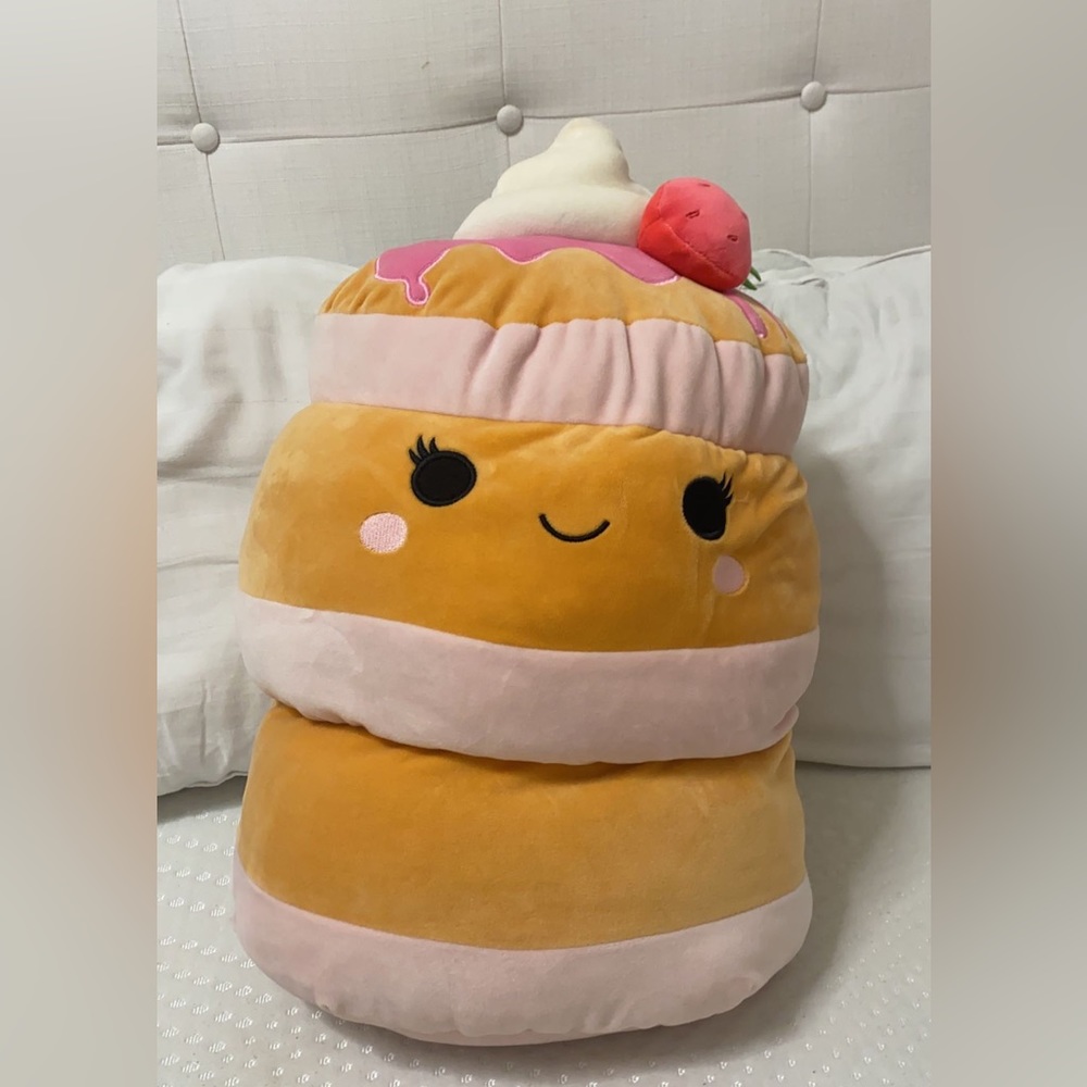 Strawberry pancake squishmallow